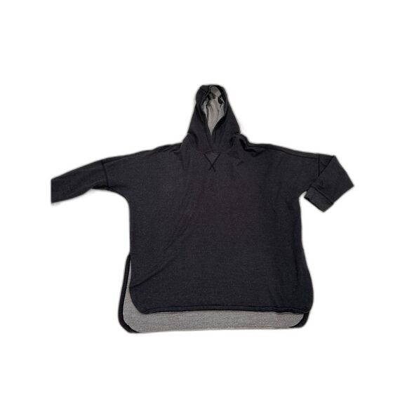 The North Face Dark Heather Gray Hoodie Size Medium Oversized - Picture 1 of 5